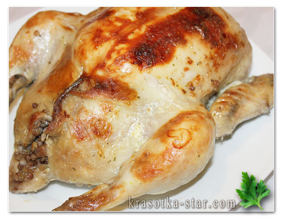 Курица с гречневой кашей  (28)